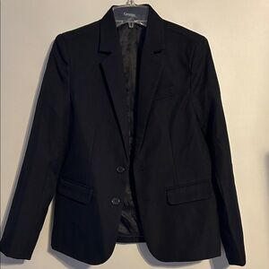 George Classic Black Blazer Size 12 NWT